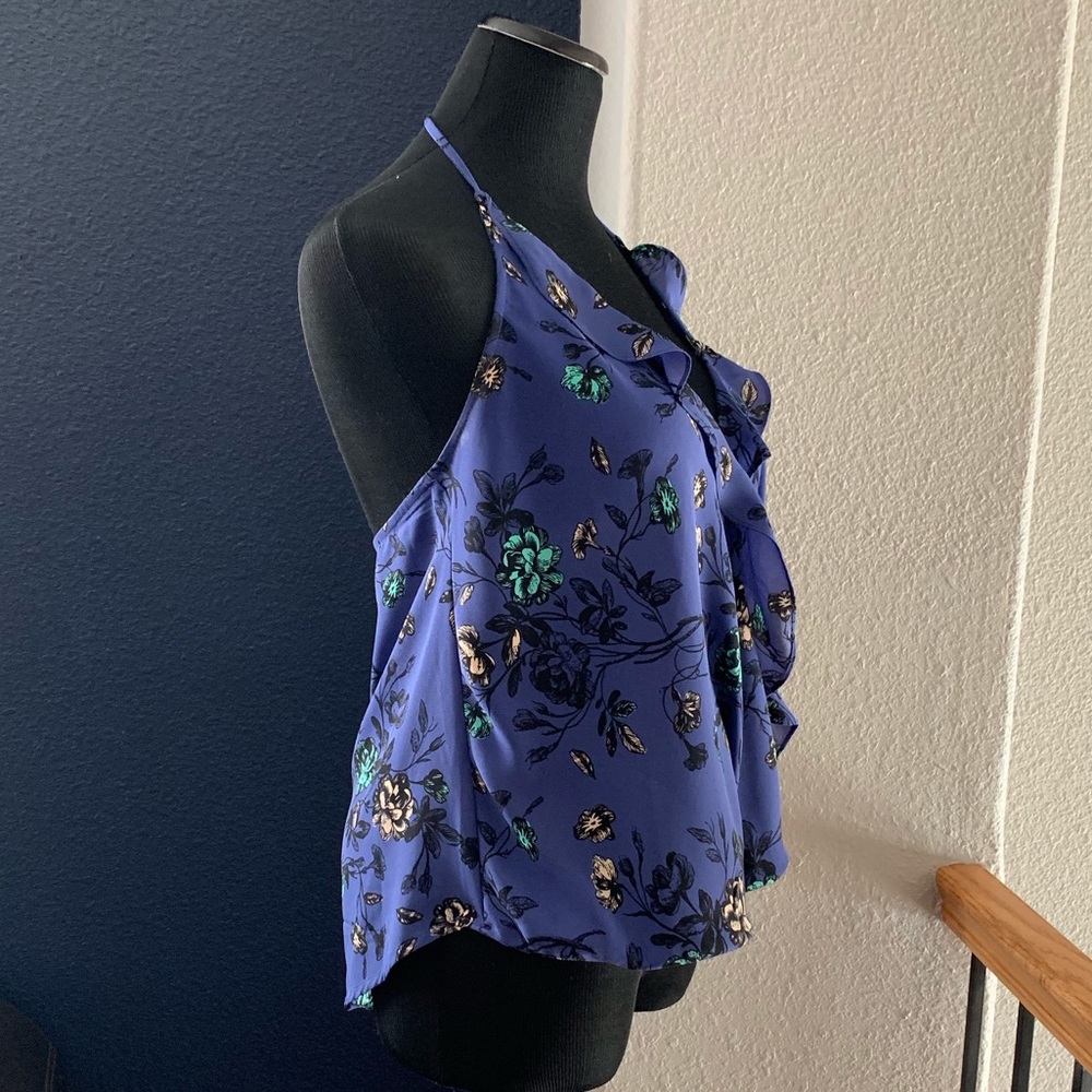 ASTR Ruffle Halter Top - Picture 3 of 5